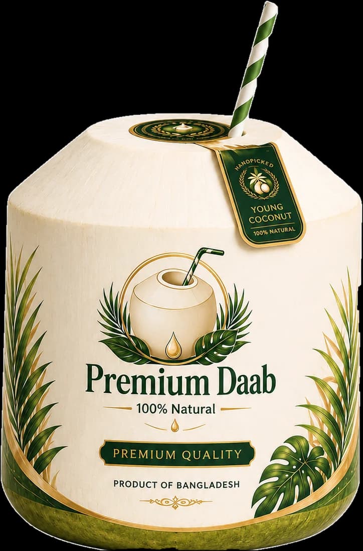 Premium Daab Young Coconut
